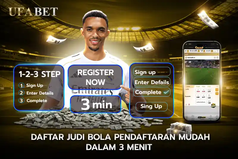 Daftar taruhan bola Pendaftaran Mudah dalam 3 Menit