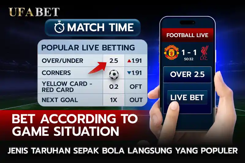 Jenis Judi Bola Live yang Populer