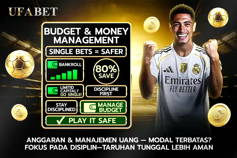 Single bet Anggaran dan Sistem Manajemen Uang untuk Taruhan Bola Tunggal