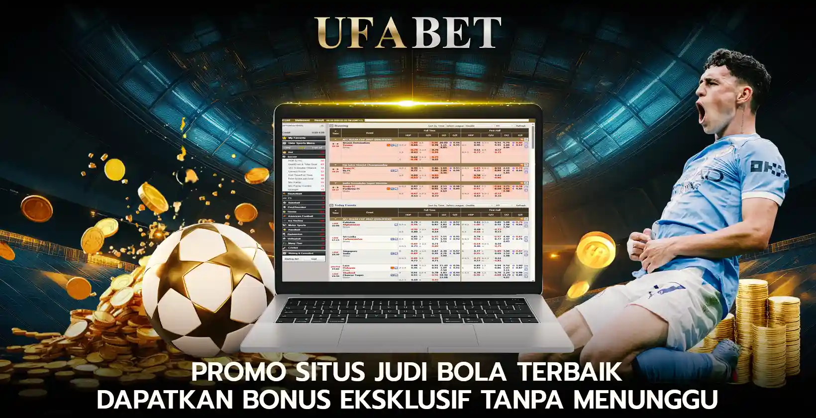Promo Situs Judi Bola Terbaik – Dapatkan Bonus Eksklusif Tanpa Menunggu